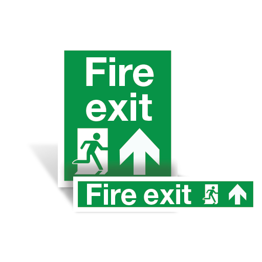 Fire Exit Up Signs Direct Signs