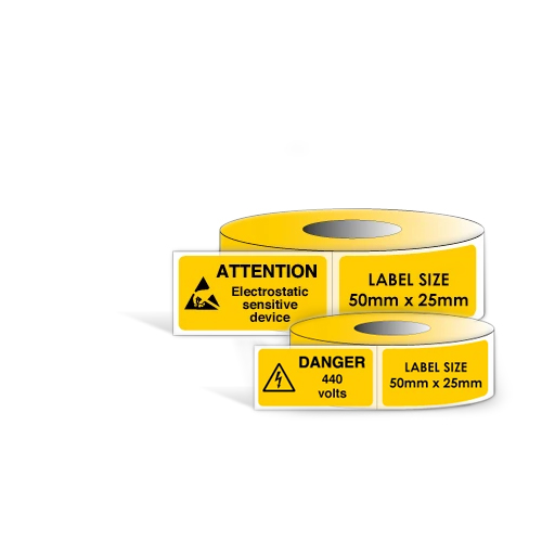 Self Adhesive Warning Labels