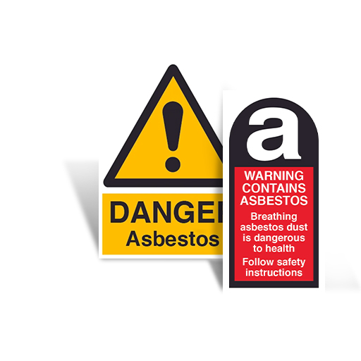 Asbestos Warning Sings