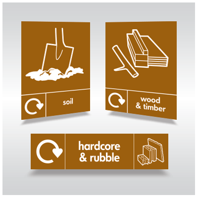 Building Material Recycling Signs