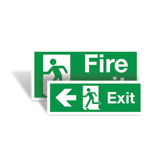 British Standard Fire Exit Signs