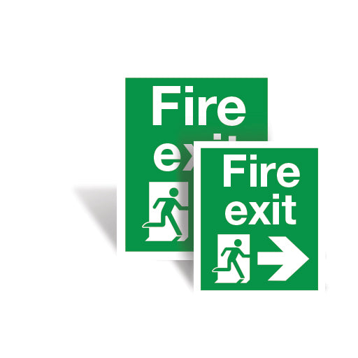 Fire Exit Right Signs Direct Signs