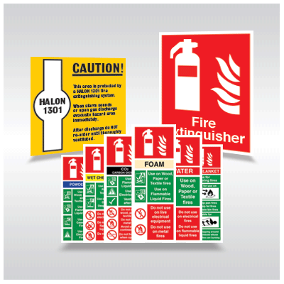 Fire Extinguisher Signs