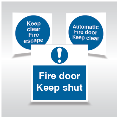 Mandatory Fire Safety Signs