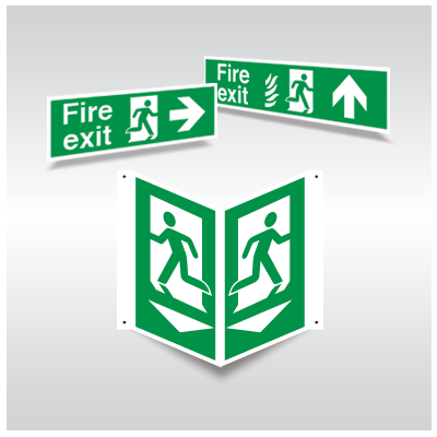 Fire Safety Projecting & Suspended Signs