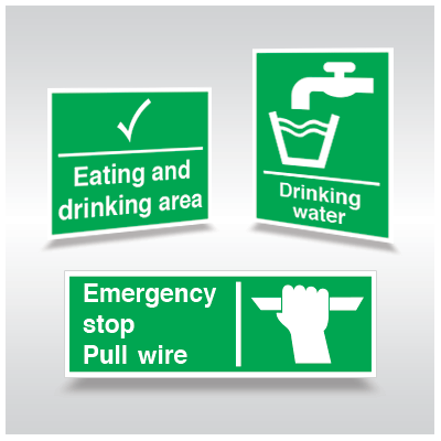 General Safe Conditions Signs