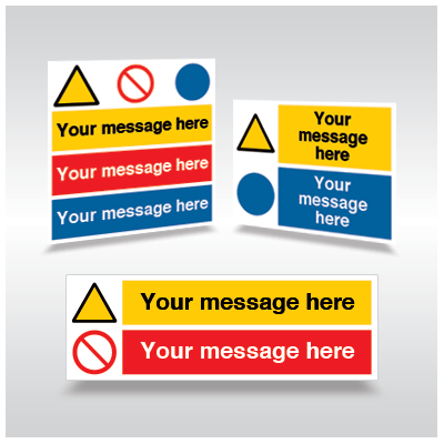 Multi-Message Bespoke Signs