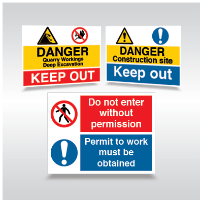 Multi-Message Restricted Access Signs