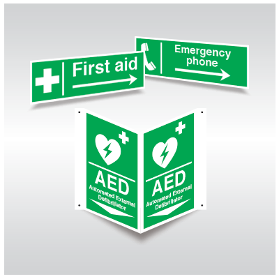 Safe Condition Projecting And Suspending Signs