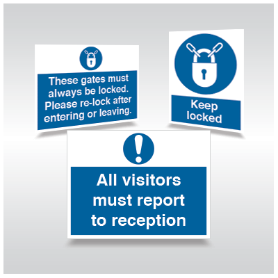 Mandatory Security Signs