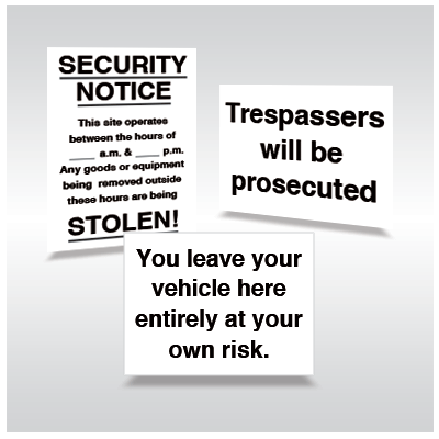 General Information Signs - Direct Signs
