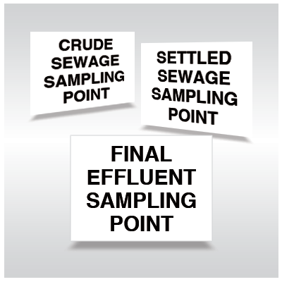 Sewage Treatment Signs