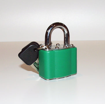 Green padlock - Direct Signs