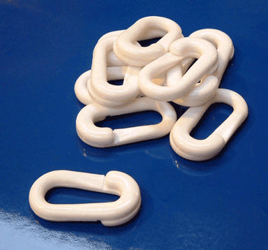 6mm White Connection Links - Direct Signs