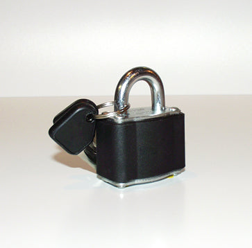 Black padlock - Direct Signs