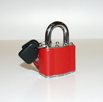 Red padlock - Direct Signs