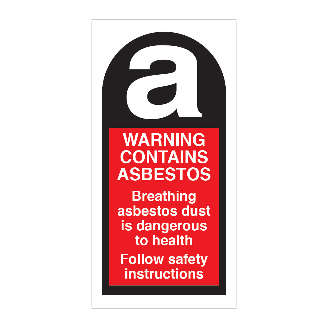 Warning Contains Asbestos Sign - Direct Signs
