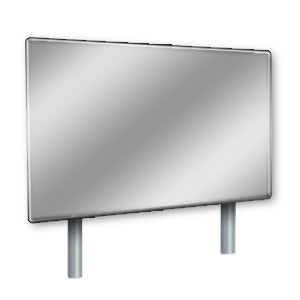 Bucket Inspection Mirror (Post Kit) - Direct Signs