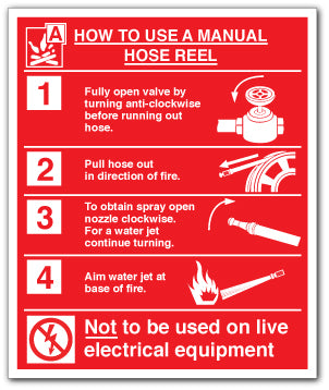 HOW TO USE A MANUAL HOSE REEL - Direct Signs