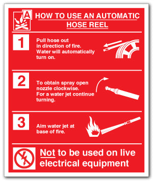 HOW TO USE AN AUTOMATIC HOSE REEL - Direct Signs