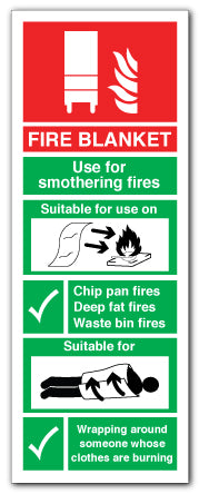 FIRE BLANKET - Fire equipment sign - Direct Signs