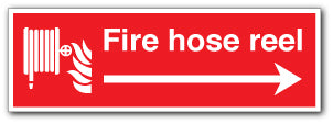Double Sided Fire hose reel - Direct Signs
