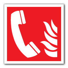Fire telephone symbol - Direct Signs