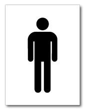 Gentleman symbol - Direct Signs
