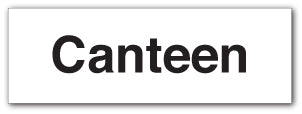 Canteen - Direct Signs