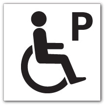 Disabled parking symbol - Direct Signs
