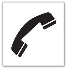 Telephone symbol - Direct Signs