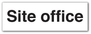 Site office - Direct Signs