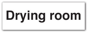 Drying room - Direct Signs