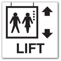 LIFT + symbol - Direct Signs