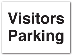 Visitors Parking - Direct Signs
