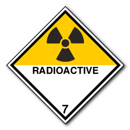 RADIOACTIVE Class 7 - Direct Signs
