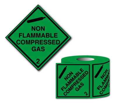NON FLAMMABLE COMPRESSED GAS 2 - Direct Signs