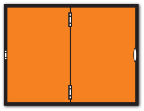 Vertical Folding Hazpak Placard - Direct Signs