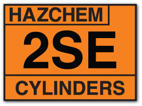 Hazchem Cylinders (large) - Direct Signs