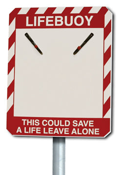 Lifebuoy Board for Post fixing - Direct Signs