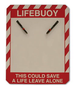 Lifebuoy Board for Wall fixing - Direct Signs