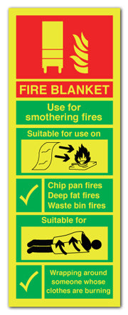 FIRE BLANKET - Fire equipment sign - Direct Signs