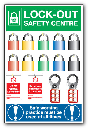 LOCK-OUT SAFETY CENTRE - LK1 - Direct Signs