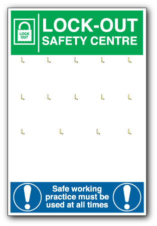 LOCK-OUT SAFETY CENTRE - LK1 - Direct Signs