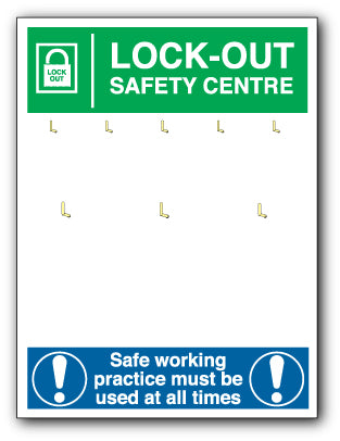 LOCK-OUT SAFETY CENTRE - LK3/BHO - Direct Signs
