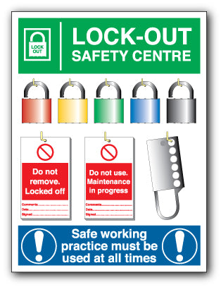 LOCK-OUT SAFETY CENTRE - LK4 - Direct Signs