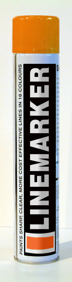 Orange line marker spray paint - Direct Signs