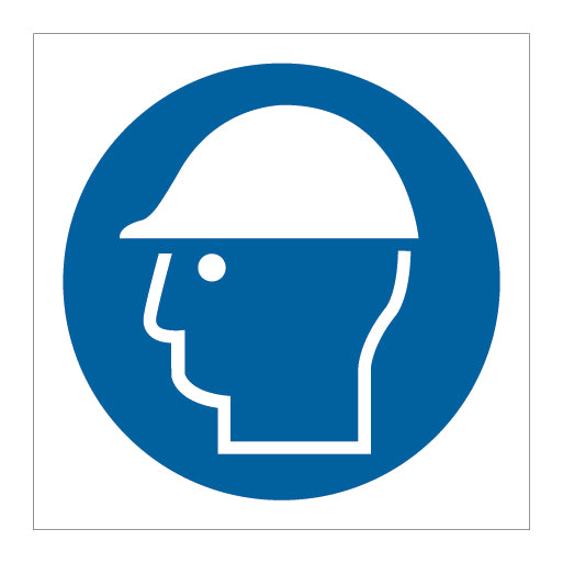 Safety Helmets Symbol Pictogram - Direct Signs