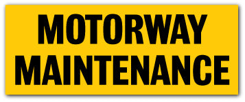 Motorway Maintenance - Direct Signs