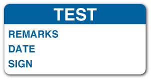 Test Panel Sign TEST...(Vinyl) - Direct Signs